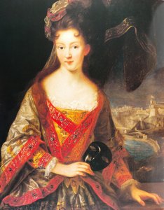 Louise Hippolyte Grimaldi, kilátással Monacóra